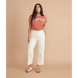 Marine Layer Bridget Pant in Antique White